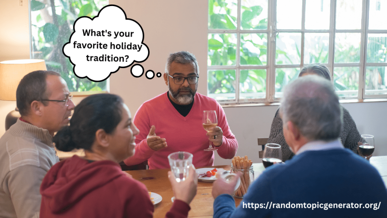 Holiday Conversation Starters
